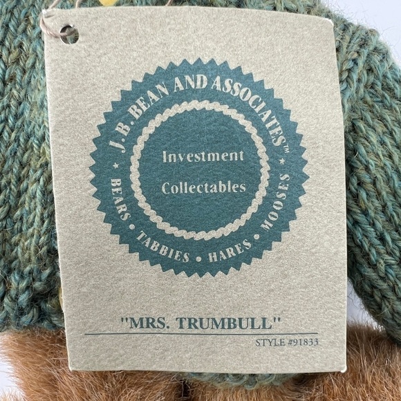 NWT Boyds Bears Mrs. Trumbull Teddy Bear - Picture 2 of 7